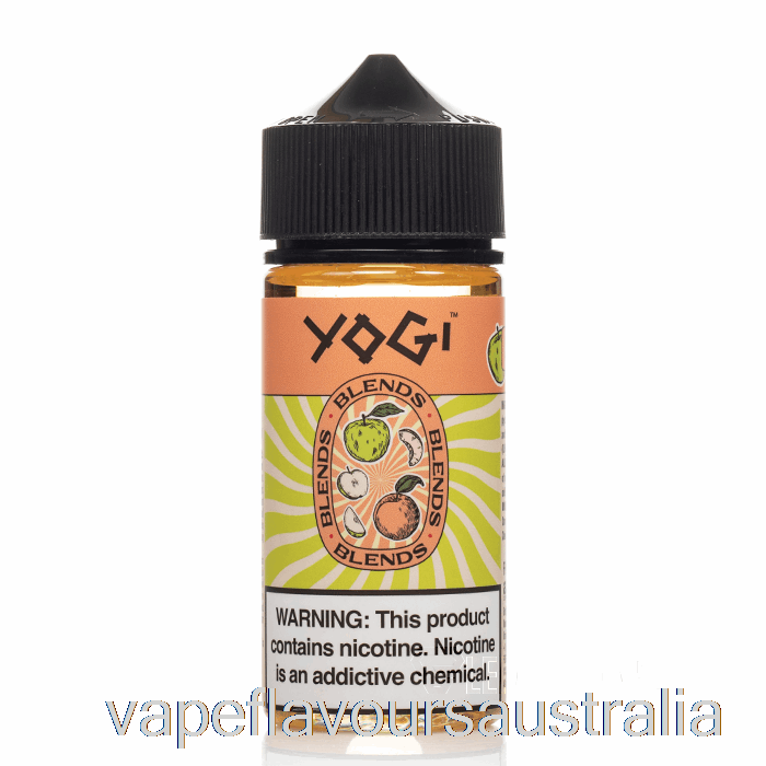 Vape Australia Apple Peach Ice - Yogi Blends - 100mL 3mg